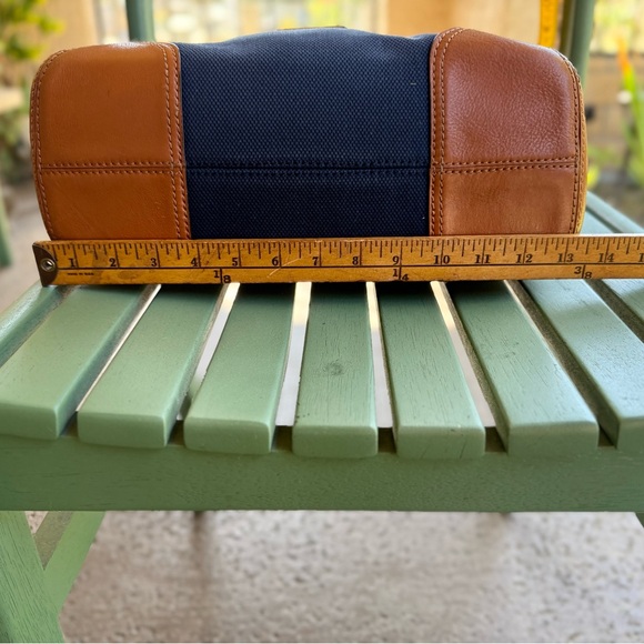 Michael Kors Blue and Brown Shoulder Bag - Picture 5 of 16